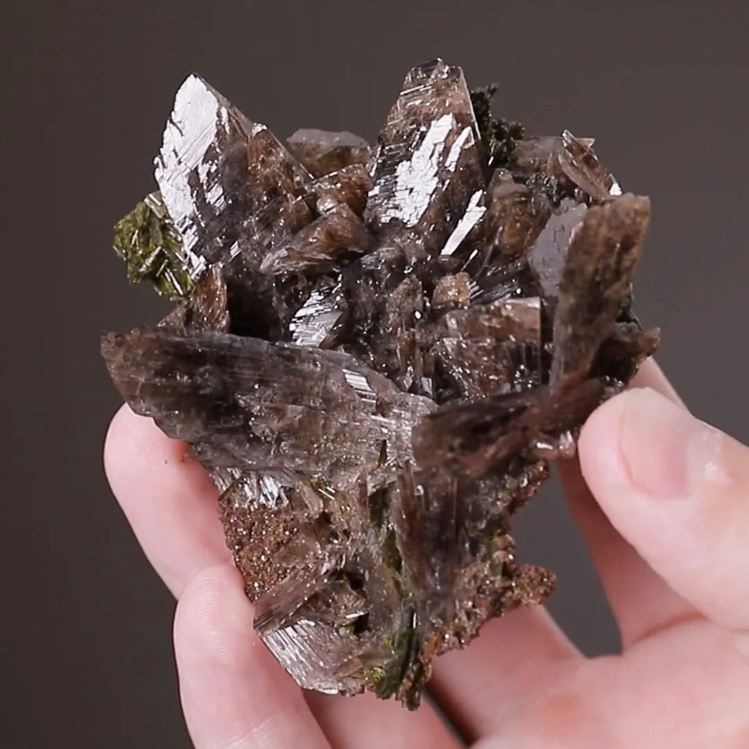 Axinite-(Mn) with Epidote and Andradite - image 2