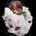Axinite on Calcite - image 1
