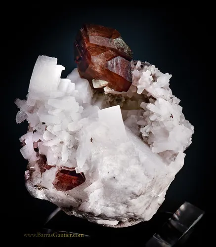 Axinite on Calcite - image 2