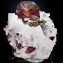 Axinite on Calcite - image 1