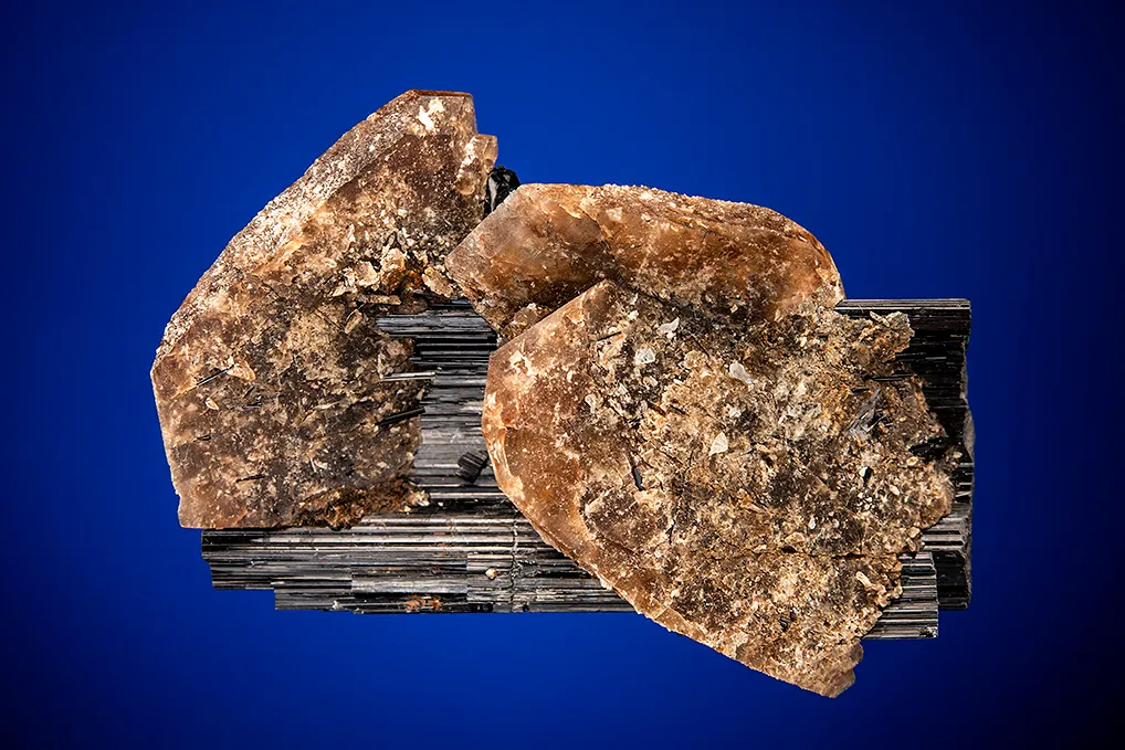 Axinite on Schorl image