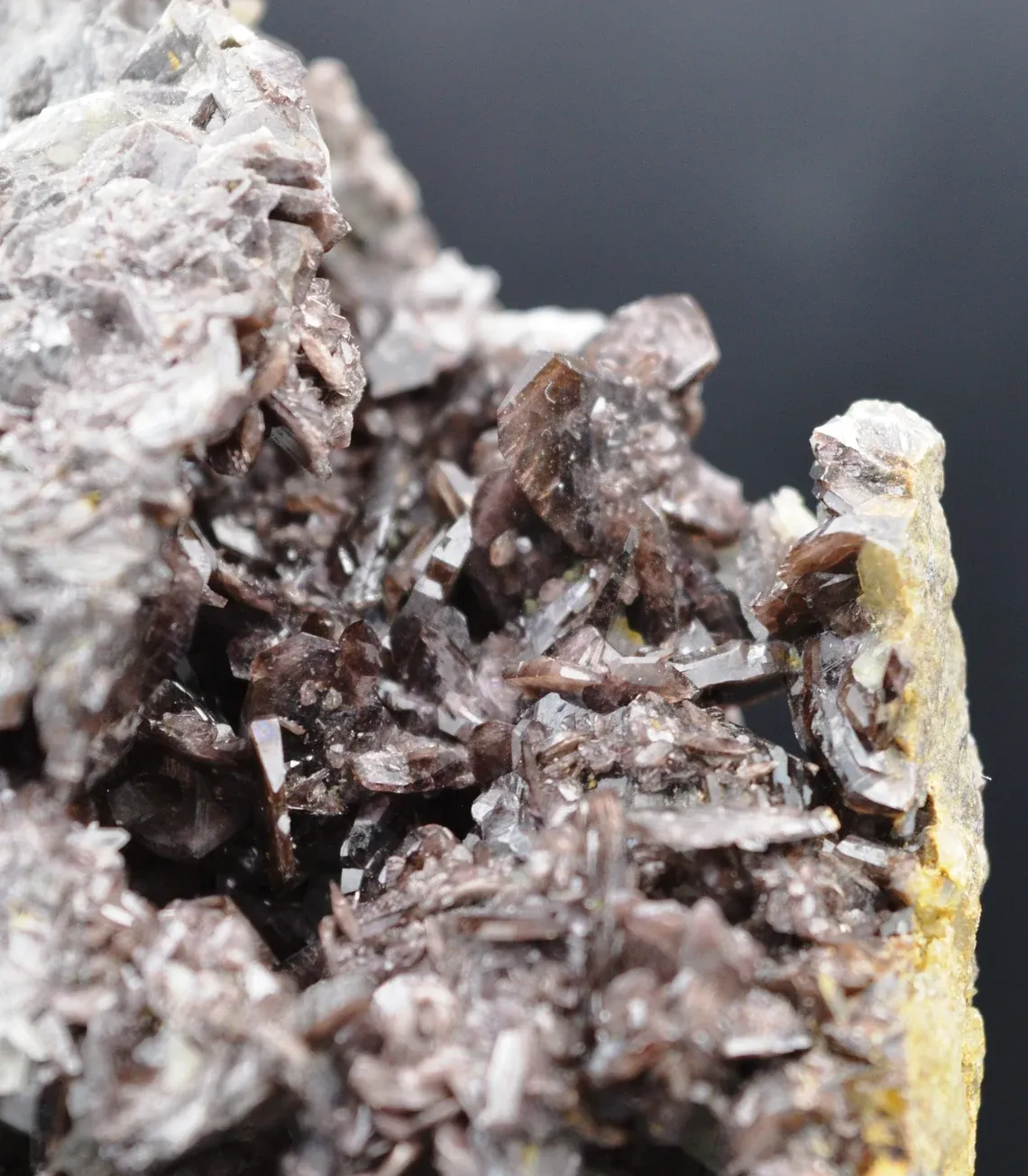 Axinite & quartz - 379 grams - Colebrook Hill Mine, Colebrook Hill, Tasmania, Australia - image 3