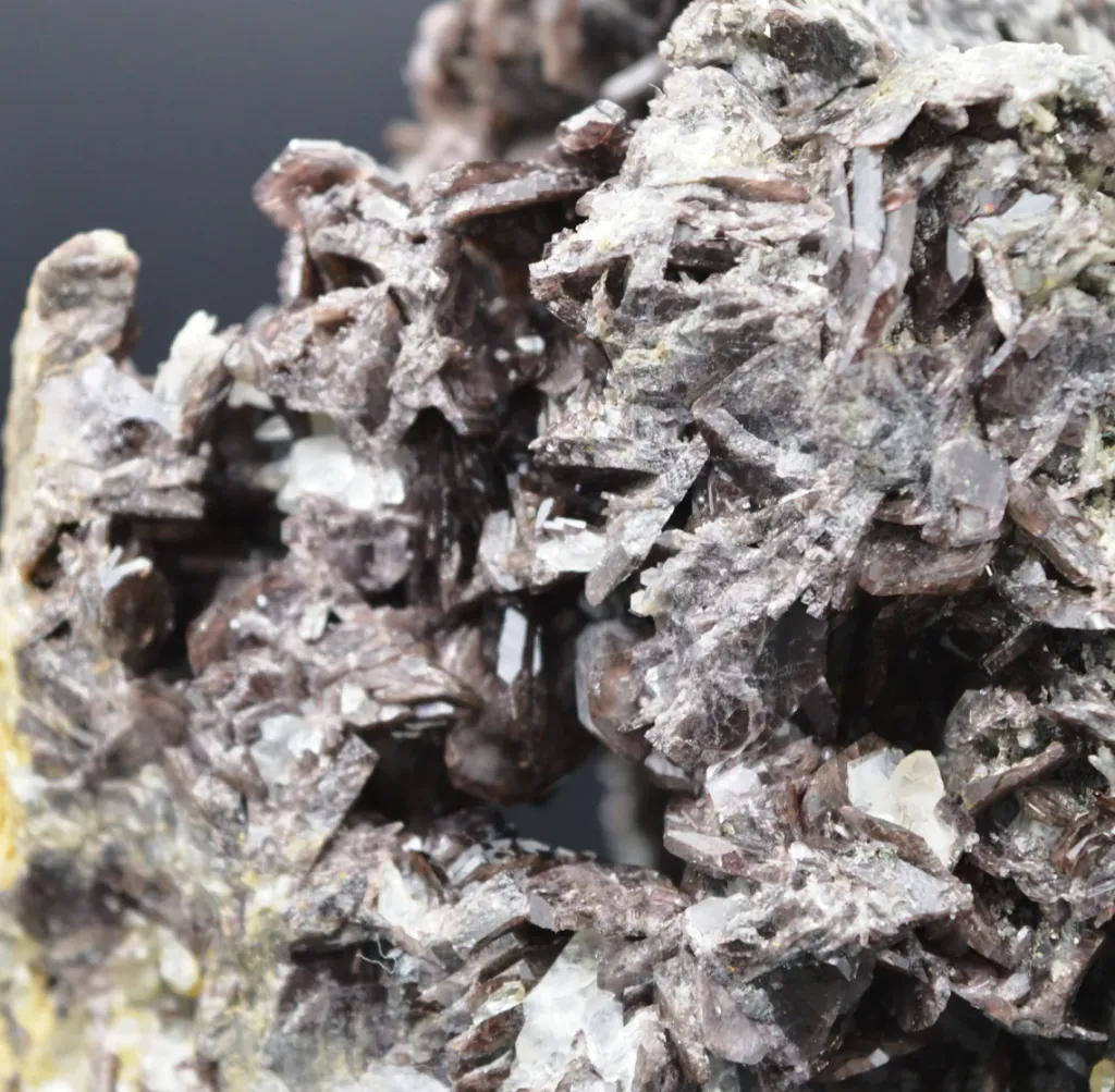Axinite & quartz - 379 grams - Colebrook Hill Mine, Colebrook Hill, Tasmania, Australia - image 6