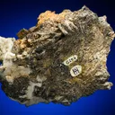 Axinite with Albite var. Cleavelandite - image 2