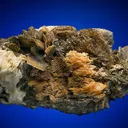 Axinite with Albite var. Cleavelandite - image 3