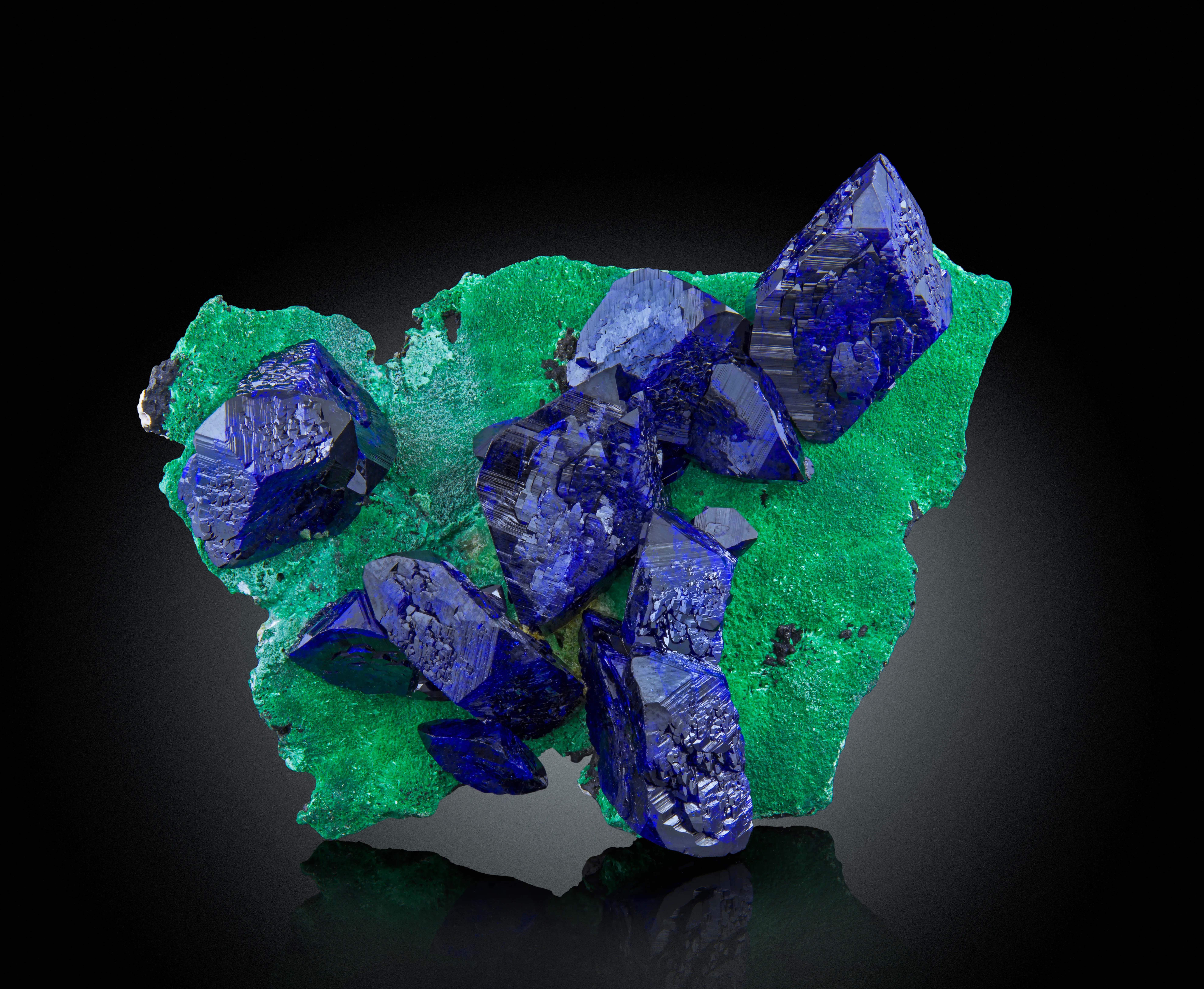Azurite 0n Malachite - image 1