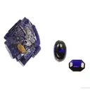 Azurite (3 piece rough and cut set) - image 1