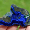 Azurite 81 grams - Rubtsovsk Mine, Rubtsovsky District, Altai Krai, Russia - image 1