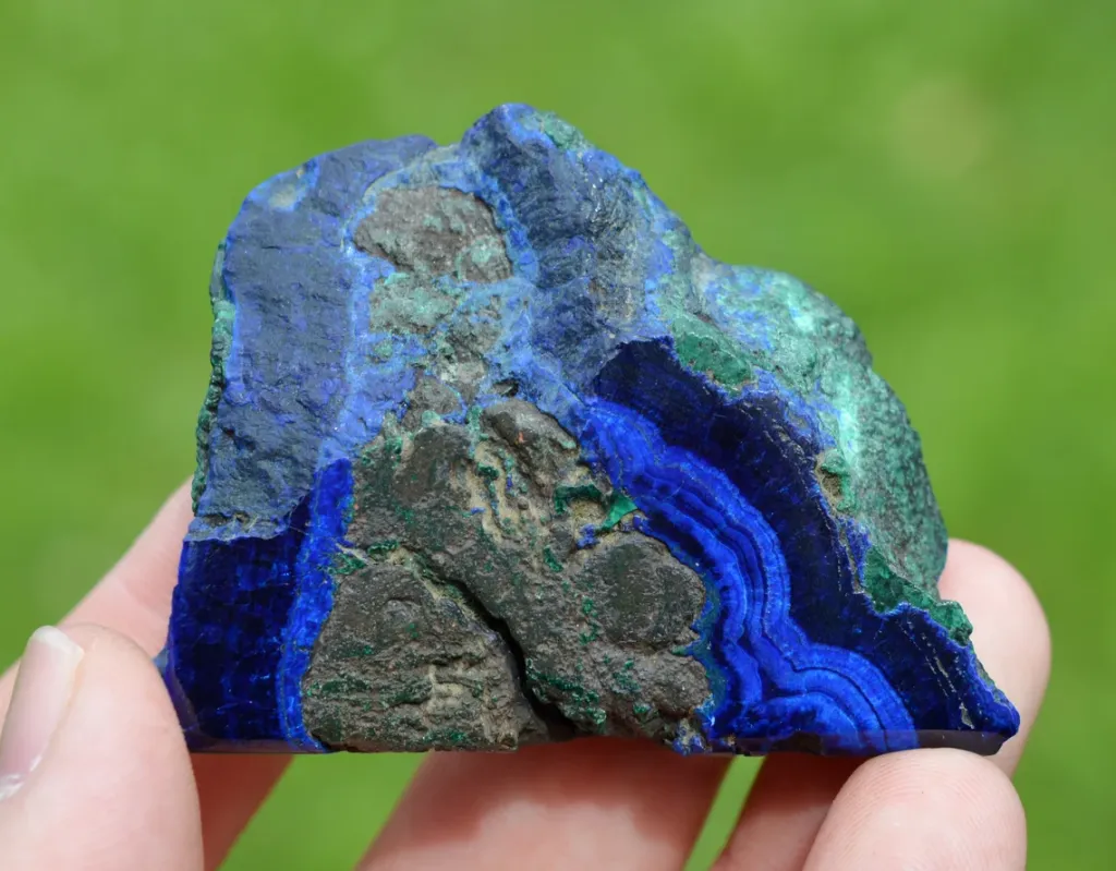 Azurite 91 grams - Rubtsovsk Mine, Rubtsovsky District, Altai Krai, Russia - image 2