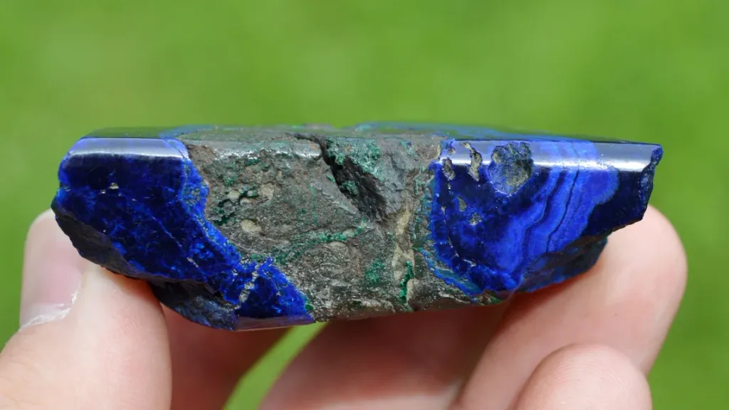 Azurite 91 grams - Rubtsovsk Mine, Rubtsovsky District, Altai Krai, Russia - image 3
