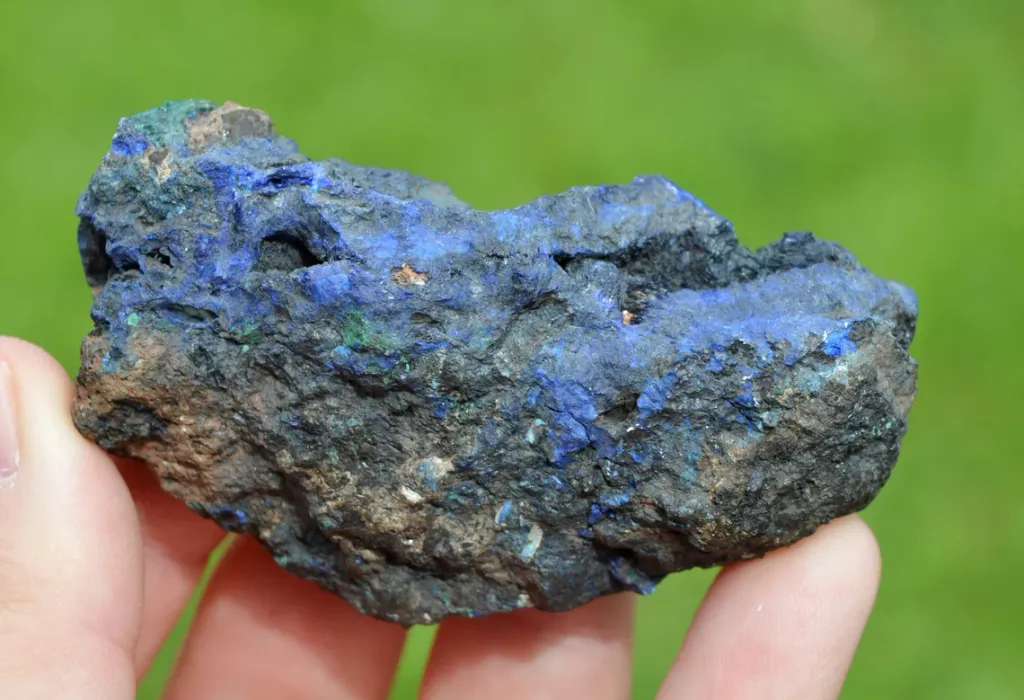 Azurite 95 grams - Rubtsovsk Mine, Rubtsovsky District, Altai Krai, Russia - image 2