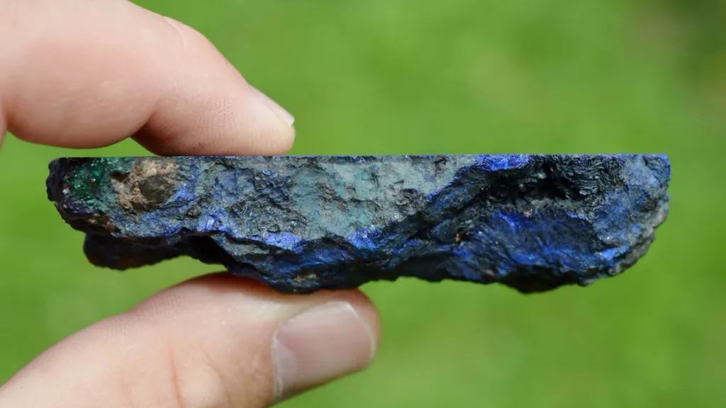 Azurite 95 grams - Rubtsovsk Mine, Rubtsovsky District, Altai Krai, Russia - image 3
