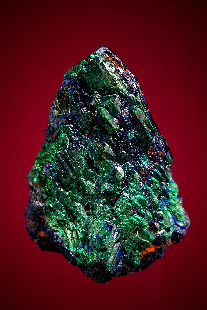Azurite ad Malachite after Azurite image