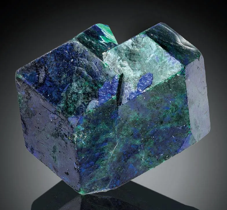 Azurite after Cuprite image