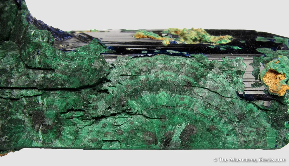 Azurite altering to Malachite - image 3