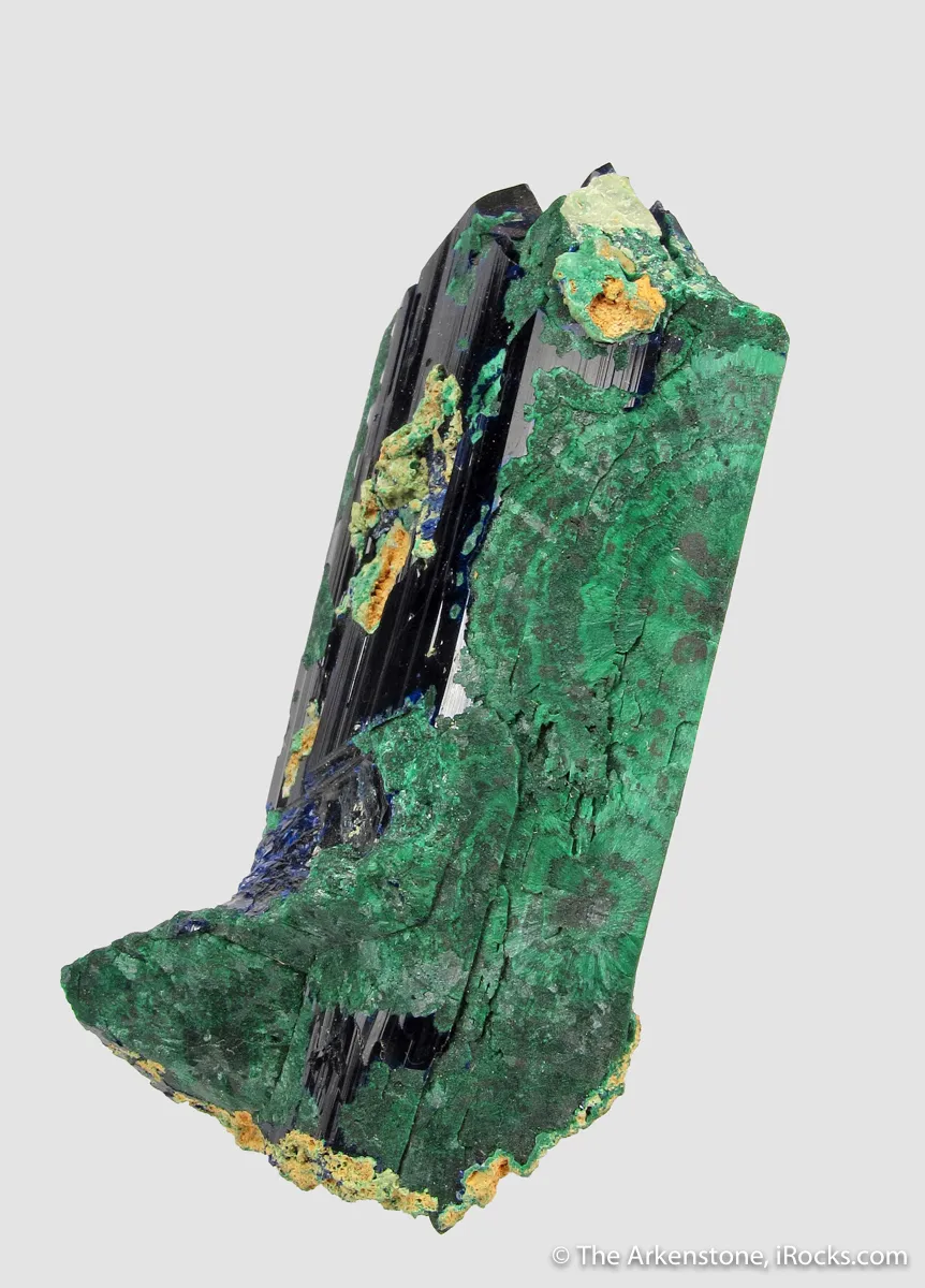 Azurite altering to Malachite - image 2