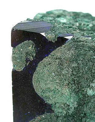 Azurite Altering To Malachite - image 3