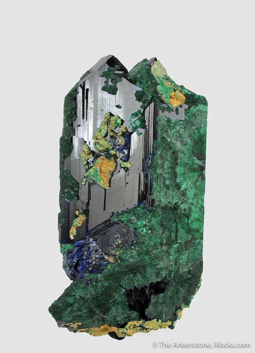 Azurite altering to Malachite - image 1