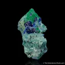 Azurite and Arsentsumebite (Type Locality) - image 3