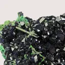 Azurite and Cerussite on Arsentsumebite - image 5