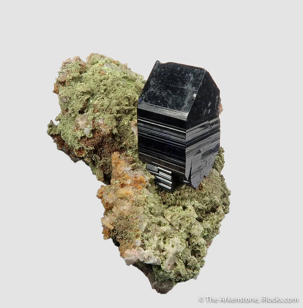 Azurite and Duftite image