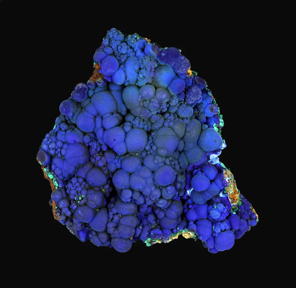 Azurite and malachite image