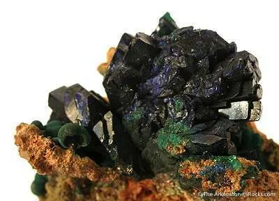 Azurite and Malachite image