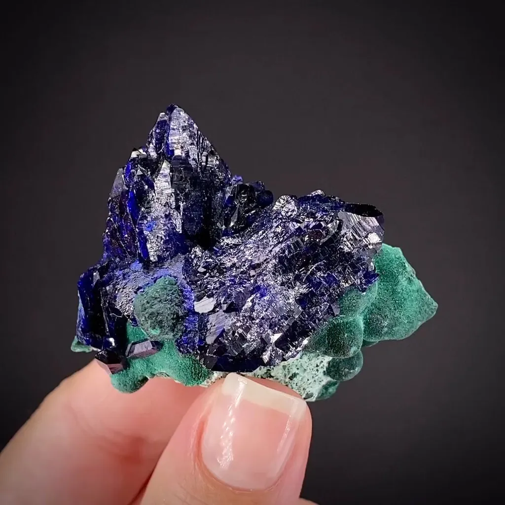 Azurite and Malachite image