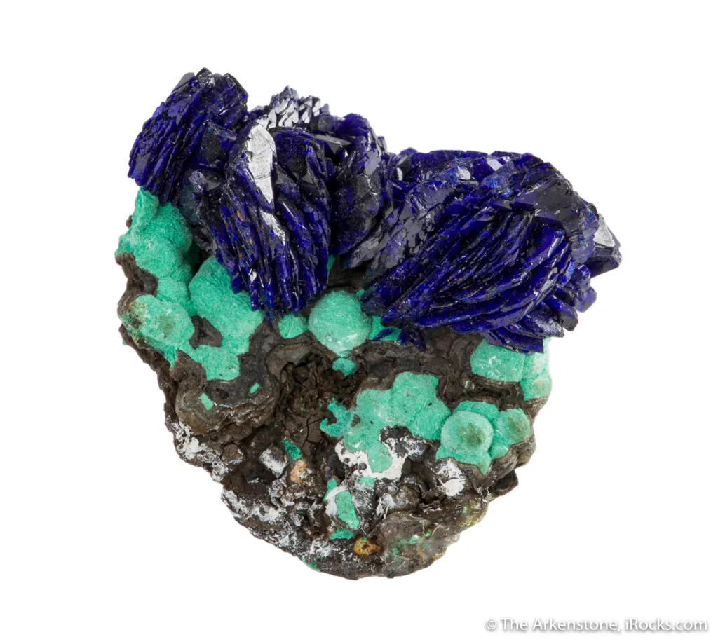 Azurite and Malachite image