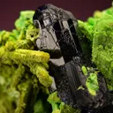 Azurite and Malachite after Azurite with Bayldonite coating Mimetite - image 2