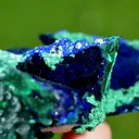 Azurite and Malachite Dickite - 167 grams - Milpillas Mine, Municipio de Cananea, Sonora, Mexico - image 7