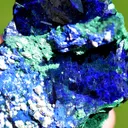 Azurite and Malachite Dickite - 167 grams - Milpillas Mine, Municipio de Cananea, Sonora, Mexico - image 4