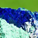 Azurite and Malachite Dickite - 167 grams - Milpillas Mine, Municipio de Cananea, Sonora, Mexico - image 9