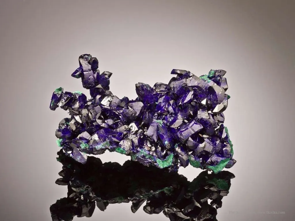 Azurite and Malachite image