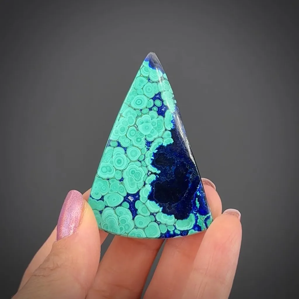 Azurite and Malachite (late 1800s) image