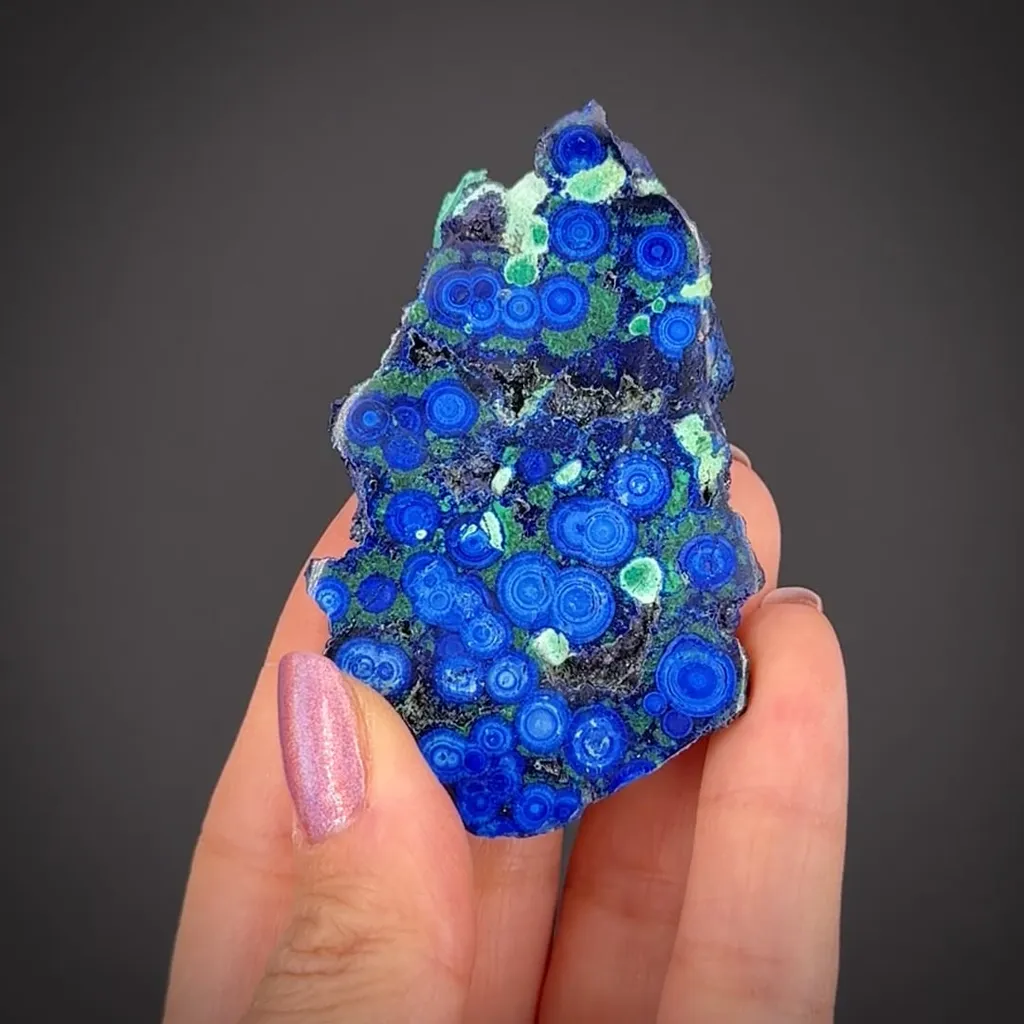 Azurite and Malachite (late 1800s) image