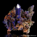 Azurite and Malachite on Quartz - image 4
