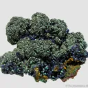 Azurite and Malachite, with Malachite ps. Cuprite - circa early 1900s - image 1
