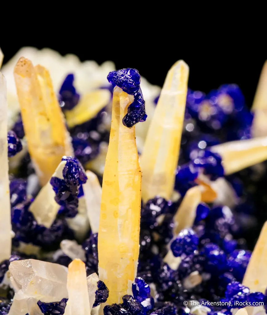 Azurite and Quartz image