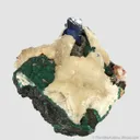 Azurite, Anglesite, Malachite, and Calcite (fl) - image 9
