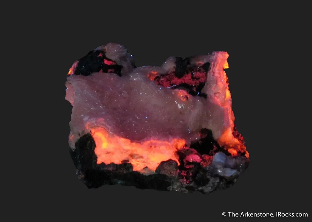Azurite, Anglesite, Malachite, and Calcite (fl) - image 7