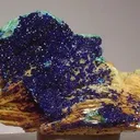 Azurite, Baryte - image 1