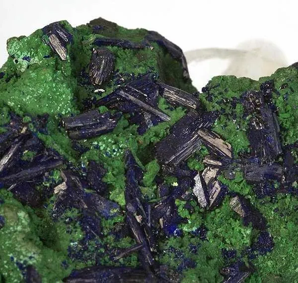 Azurite, Bayldonite - image 2