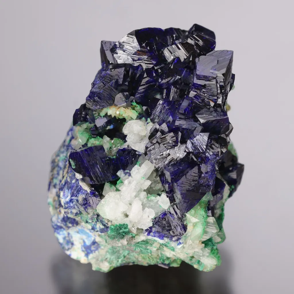 Azurite Cerussite Arsentsumebite image