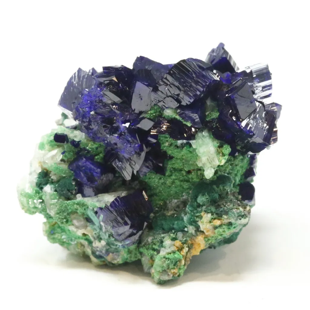 Azurite Cerussite Arsentsumebite - image 2