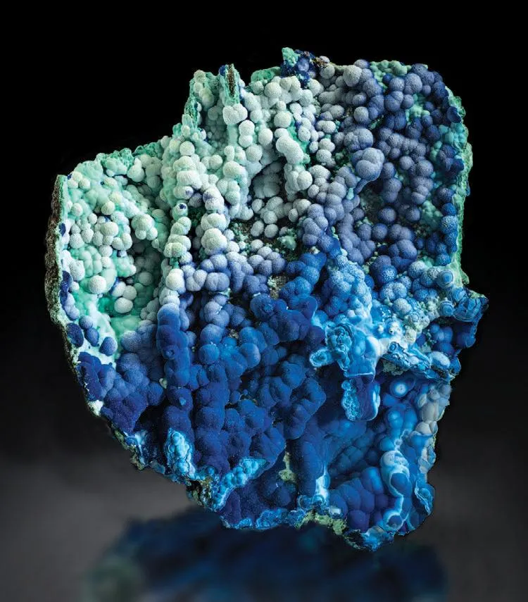 Azurite, Chalcoalumite - image 1