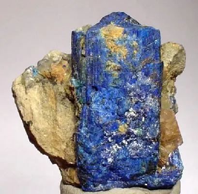Azurite, Chalcostibite image