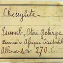Azurite (Chessylite) With Neat Old Label - image 3