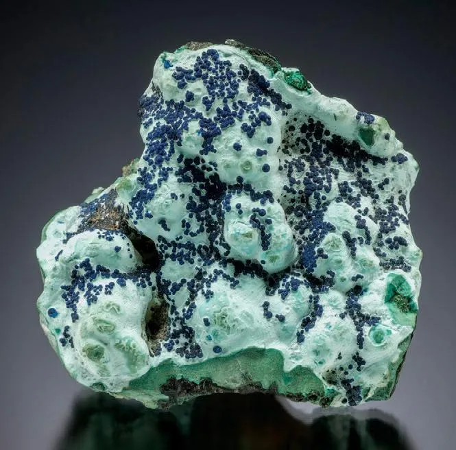Azurite, Chrysocolla image