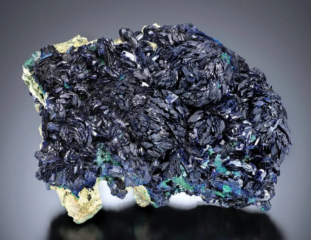 Azurite, Chrysocolla image